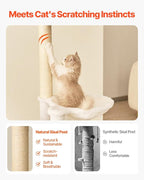 Happybuy Large Cat Tree, 68.9 inches Tall, Cat Tower, Multi-Level Cat Condo Furniture Activity Center with Cozy Perches, Sisal Scratching Posts, Big Kittens House for Indoor Cats Play & Rest