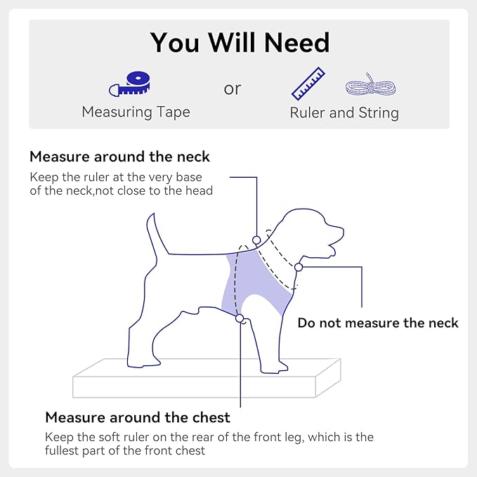 Joytale Small Dog Harness, Breathable Mesh Step-in Vest, Reflective Soft Padded Harnesses for Small and Medium Dogs, Navy Blue, M