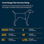 Ruffwear, Front Range Flex Dog Harness, Engineered Knit Construction for Ultimate Fit and Mobility, Lightweight Flexible Everyday Harness with Dual Leash Clips, Basalt Gray, Medium