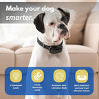 Educator BP-504 Barkless Pro Anti Bark Collar for Dog Training, Waterproof, Automatic Bark Correction Mode, 9 Stimulation Levels, Vocal Cord Vibration Sensor for Small, Medium & Large Dogs