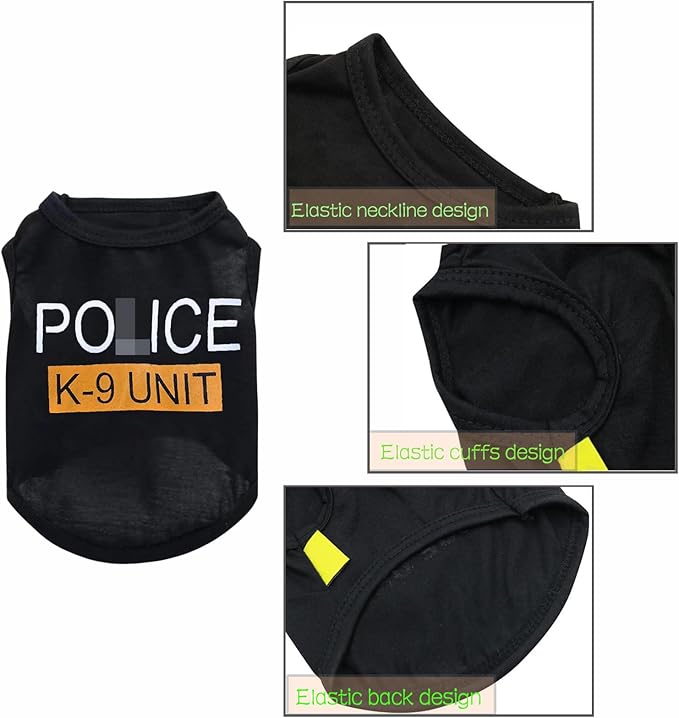 2Pack Dog Clothes for Small Dog Boy Puppy Shirt for Chihuahua Yorkies Summer Pet Dog Cat Breathable Comfortable Cute Vest Apparel
