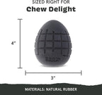Barkbox Super Chewer Tough Dog Chew Toys for Aggressive Chewers, Treat Dispensing (Origin - Large)