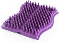 The Original ScratchnAll Animal Scratch Pad, Flexible Acupressure Nubs & Interlocking Design, Very Durable & All-Weather, Great for Domestic, Barnyard and Zoo Animals - USA Made, Purple