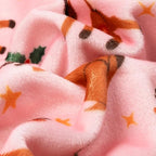 Fitwarm Christmas Reindeer Dog Pajamas, Christmas Clothes for Small Dogs Girl, Holiday Pet Outfit, Pink, Red, Large