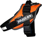Julius-K9, 16IDC-for-0, IDC Powerharness, Dog Harness, Size: 0, UV Orange