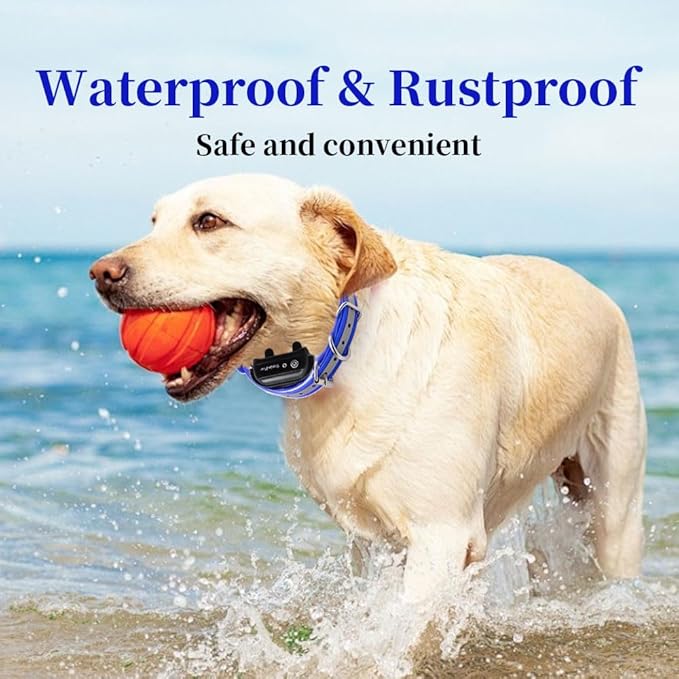 Universal 27 ½” X ¾” Replacement Band Strap for Dog Training Collar - Adjustable Waterproof TPU for Remote E-Collar, Static/Vibration Shock Trainer