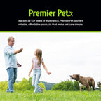 Premier Pet Dog Shock Collar - Safe Behavior Training - 1000ft Long Range Training Shock Collar with Remote - Waterproof Rechargeable Design - 3 Modes - 16 Levels of Static Stimulation - 2 Collars