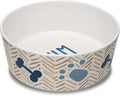 Loving Pets Dolce Moderno Ceramic Look Dog Bowl – Modern Melamine Dog Food Bowl & Dog Water Bowl – Durable, Non-Slip Pet Dish for Small & Medium Dogs – Dishwasher Safe Dog Bowl (Small, 16 oz)