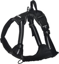 Amazon Basics No-Pull Dog Harness, Adjustable Soft Padded Vest with Reflective Stripes, Small, Black