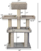 Prestige Cat Trees Extra Large Cat Tree Tower for Big Cats