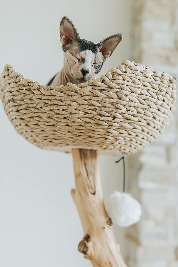 Mau Lifestyle White Uni Cat Tree, 43" H, 27 LBS