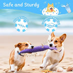Nocciola 3 PC No Stuffing Small Dog Toys, Removable Crinkle Squeaky Durable Dog Tug Toy Summer Drinks Theme, Bottle Insert Fun Puppy Toys to Keep Them Busy