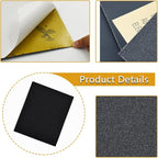 10pcs Dog Nail Scratch Board Sandpaper Replacement 11 * 9 Inch, Sandpaper Scratch Pad Self-Adhesive Sand Paper Scratcher Trim, Nail Care, File Scratch Board for Dog Cat Claw Care