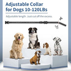 Dog Training Collar with Remote - 4900FT Dog Shock Collar for IP67 Waterproof with 4 Training Modes, Security Lock，Rechargeable E-Collar for All Breeds（10-120lbs）