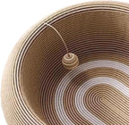 Genérico Scratching Bed for Cats – Sisal Scratching Mat for Furniture Protection – Scratching Post for Cats Nails, for the Floor of Living Room, Bedroom, Home and Apartment