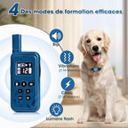 Ultra-Small Dog Shock 2 Collars, Ultra-Thin & Light Dog Training 2 Collars with Remote for Small 2 Dogs 5-15lbs & Medium Large Dogs, 2000ft Range, Waterproof, Rechargeable