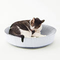 Nest Cat Scratcher Lounge Bed (Pearl White Assembled Bundle)