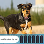 Column Rubber Sleeve for Prong Collar, 24 Pieces Shock Collar Rubber Tips Dog Training Collar Replacement Parts for Dog Shock Collar Prongs or Anti Bark Collars (16 mm)