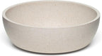 Loving Pets - Dolce Bamboo - Eco-Friendly Pet Bowls & Dishes for Dog, Cats, Puppy Food and Water Bowl -Sustainable and Dishwasher Safe, Made with Real Bamboo (Small, Oat-Beige)