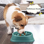 UPSKY Slow Feeder Small Dog Puzzle Bowl Feeder - Anti-Slip, Anti-Bloat, Anti-Choking