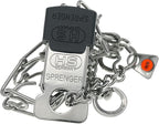 Herm Sprenger Prong Collar with Quick Release ClicLock Buckle for Small Medium Dogs Stainless Steel No Pull Collar | Pinch Collar for Dog Training Made in Germany (16in x 2.25mm)