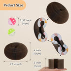 Magic Organ Cat Scratcher Toy with 2 Bell Balls - Interactive Transformable Cat Scratching Board, Foldable Corrugated Cardboard Track Toy for Indoor Cats & Kittens