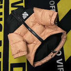 Dog Winter Coat Duck Down Jacket for Small Medium Dogs-Thicken Dog Coat Windbreaker Puppy Winter Clothes for Cold Weather Snowday (Pink, XX-Large)