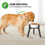 2Pack Elevated Dog Bowl Stand for Large Dogs, Adjustable Width 7-10.6", Raised Food Water Bowl Stand, Bowl NOT Included