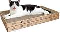 Cardboard Scratcher Pad, Wide Corrugate Cat Scratchers, Cat Scratching, Cat Scratch Pad, Furniture Protectors from Cat Scratching,Double-Sided Design (2PCS)