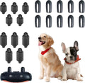20 PCS Extra Contact Points Replacement Part for Dog Training Collars Dog Shock Collar Replacement Prong with Rubber Tip Extra Silicone Cover for Pet Training Collar Replacement Parts (Black 10 Pairs)