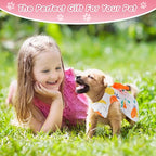 Saintrygo 5 Pieces Floral Dog Dress Cute Dog Skirt Pet Dresses Pet Clothes Dresses Cat Princess Bowknot Clothes Puppy Outfits for Yorkie Puppy Cat, 5 Styles(Cute Style,X-Small)