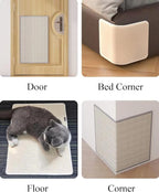 Sisal Cat Scratching Pad Bed Corner Protector Cat Scratcher Mat Anti-Slip Scratch Playing Mat Furniture Protection Couch Cover for Grinding Claw