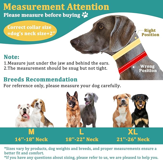 Mayerzon Martingale No Pull Collar for Large Medium Dogs Pitbull German Shepherd Rottweilers, Patented Reflective Anti Pull Dog Walking Collar with Buckle for Training Hiking, Adjustable(M, Black)