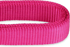 Hyhug Martingale Dog Collar Medium Pink |Escape - Proof Heavy Duty Nylon Durable No Slip, Ideal for Training & Daily Walks