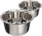 Neater Pet Brands 5 Cup (40 oz.) Stainless Steel Dog Bowls, Set of 2 Neater Feeder Replacement Bowls (Medium Deluxe Model), Dog Food Bowl & Water Bowl, Dishwasher Safe Metal Dish for Medium Dogs