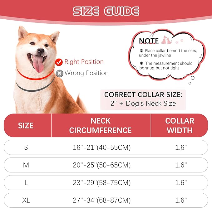 Reflective Martingale Collar for Dogs - Hidden Anti Pull Adjustable Training Collar Heavy Duty Buckle, Suitable for Small Medium Large Dogs on Walking & Hunting,Red,M