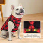 SCENEREAL Dog Winter Coat - Warm Dog Jacket with Built-in Harness for Small & Medium Dogs, Waterproof Cold Weather Coat with Zipper, Fleece Puffer Vest Windproof Snow Clothes for Puppy & Pet