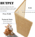 Hutpet 2Pcs Packing Foldable Cat Scratcher Board,Sofa Wall Corner Cat Scratching Pads, Horizontal Cats Scratcher Guards for Furniture Wall Cat Scratchers for Indoor Cats
