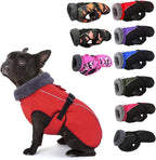 IECOii Extra Warm Dog Coat - Reflective, Adjustable Winter Jacket with Buckle & Turtleneck for Small to Extra Large Dogs