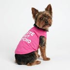 Fitwarm Cute But Psycho Dog Shirt, Summer Clothes for Small Dogs Girl, Funny Pet Outfit, Pink, White, XS