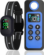 Dog Training Collar with 4 Training Modes, 4900Ft Remote Electronic Dog Shock Collar, Electric Shock Collar for Small Medium Large Dogs