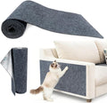 78.7"X15.8" Cat Scratch Furniture Protector, Anti Scratch Couch Protector from Cat Claws, Self-Adhesive Cat Scratching Pads, DIY Couch Cat Scratcher for Corner Sofa Wall & Door (Gray)