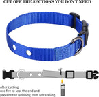 3/4 Inch Dog Shock Collar Replacement Strap with 2 Holes - Compatible with Most Brands of Ecollar Dog Fences and Training Collars, Blue