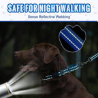 Martingale Collar for Dogs Large Medium Small Heavy Duty Buckle Dog Collar with Tag Ring Reflective Nylon Gradient Dog Collar No Pull Training Collar