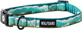 Wolfgang Heavy Duty, Adjustable Dog Collar with Quick Release Nylon Buckle for Walking & Training, GreatEscape Print, Large