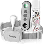 Citronella Dog Training Collar with Remote, Spray/Vibration/Beep, 3 Modes & 3 Spray Levels Humane Citronella Bark Collar, No Shock Rechargeable, 1000ft Range, Only Works with Remote