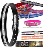 Replacement Strap for Garmin Collars - 3/4" Wide Ultra-Durable Dog E-Collar Replacement for Training, Bark, Shock, Electric, and GPS Collars - 28" Adjustable LengthGarmin (Reflective Blue)