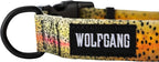 Wolfgang Heavy Duty, Adjustable Dog Collar with Quick Release Nylon Buckle for Walking & Training, CutBow Print, Medium