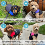 Gooby Padded Vest Dog Jacket - Pink, Medium - Warm Zip Up Vest Fleece Jacket with Dual D Ring Leash Water Resistant for Small to Medium Dogs