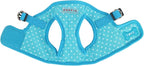 Puppia Dotty Step-in Vest Dog Harness No Pull No Choke Easy Wear Training Walking for Small Dog, Small, Sky Blue